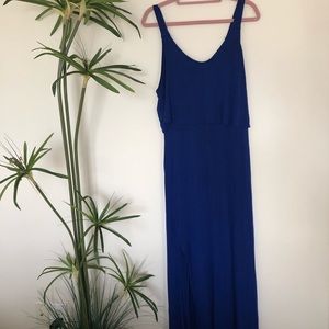 Blue Boho Strappy Dress